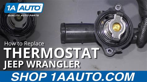 replace thermostat 2014 jeep wrangler